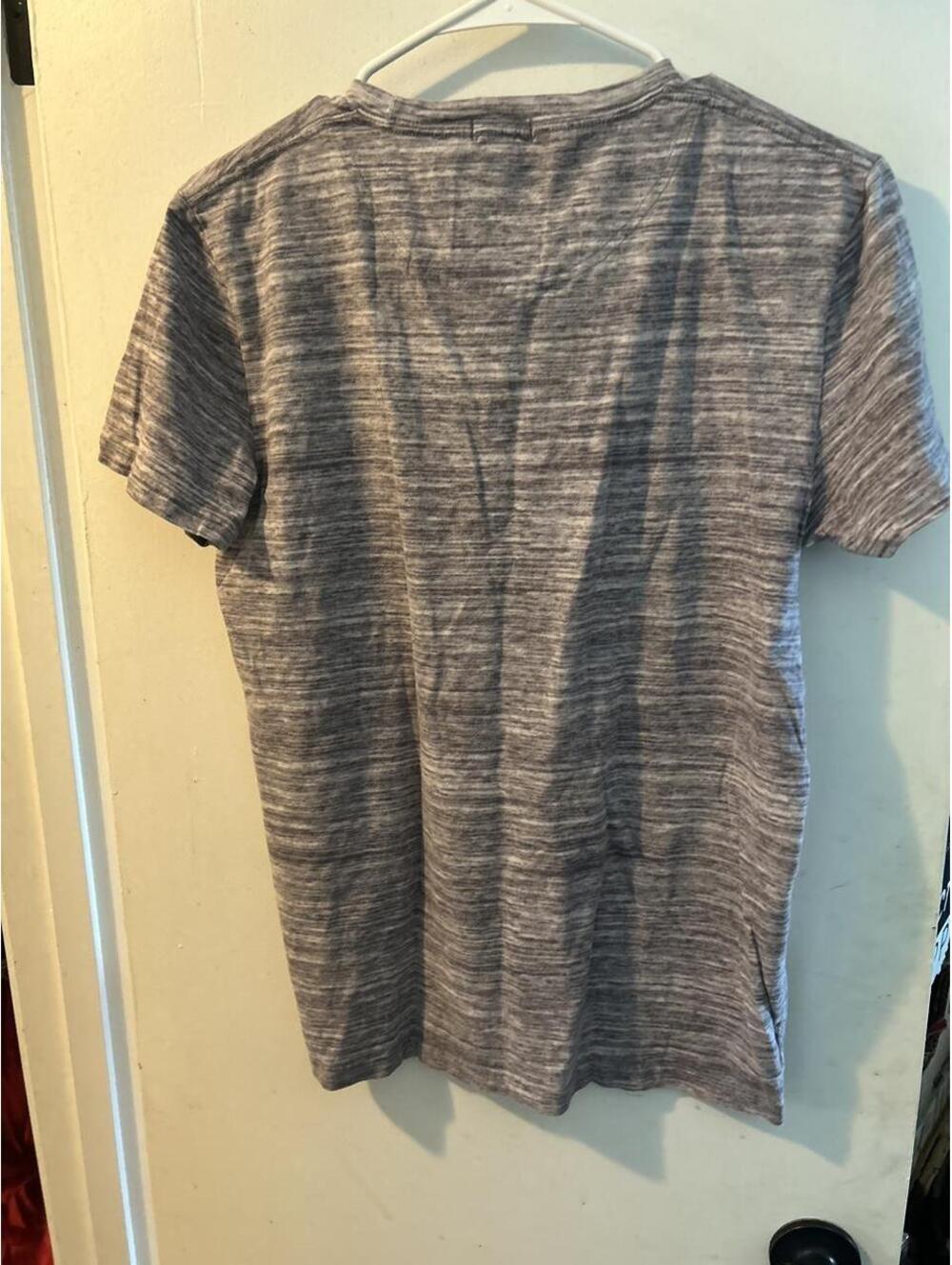 Gray marbled Hollister Co. cotton t-shirt with logo, size S - Picture 4 of 6